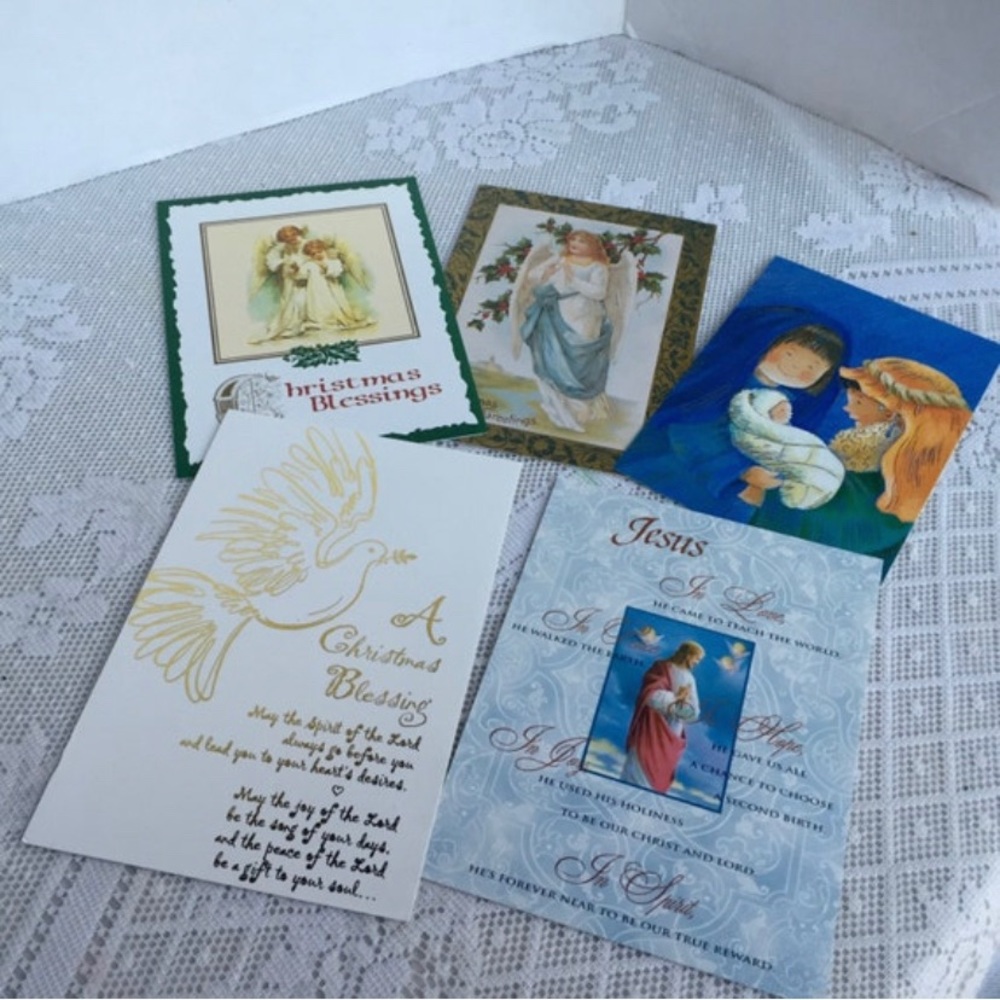 Religious Christmas Cards for Scrapbooking & Crafting